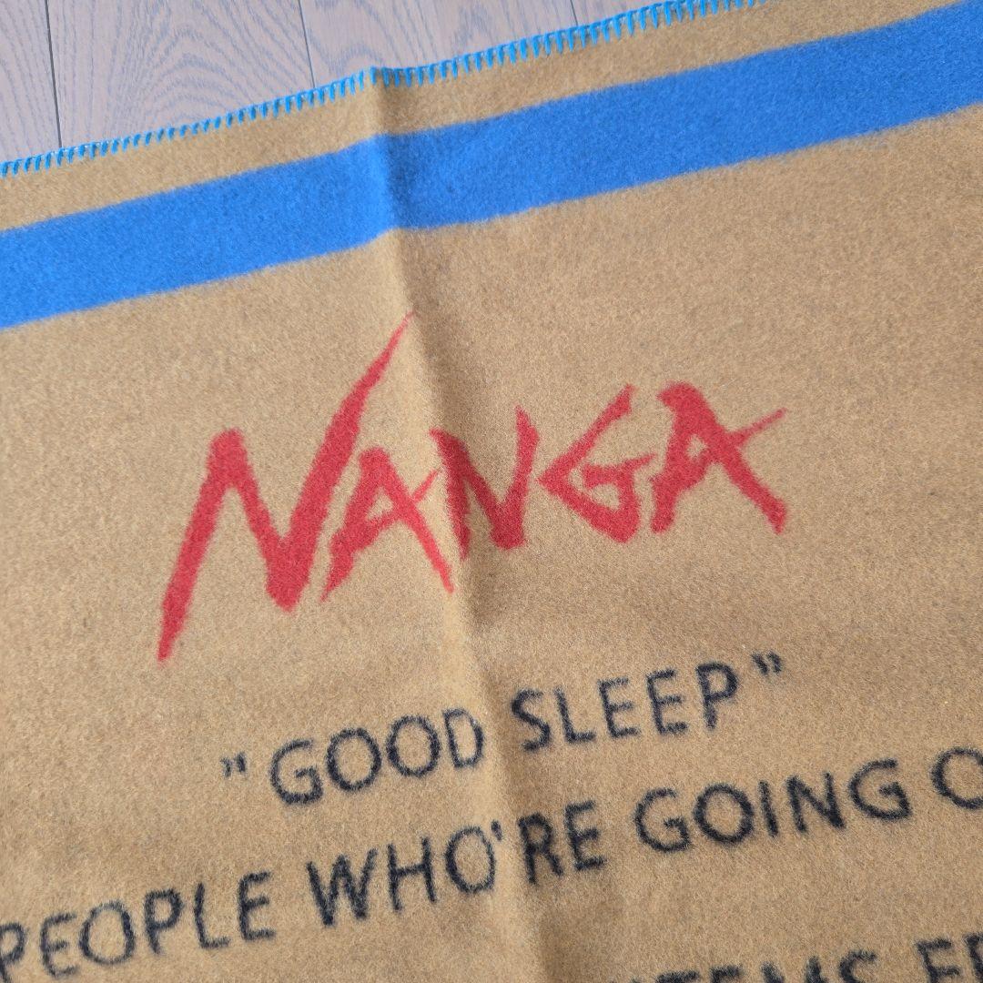 NANGA ブランケット 大判 アウトドア 膝掛け ソファーカバー インテリア