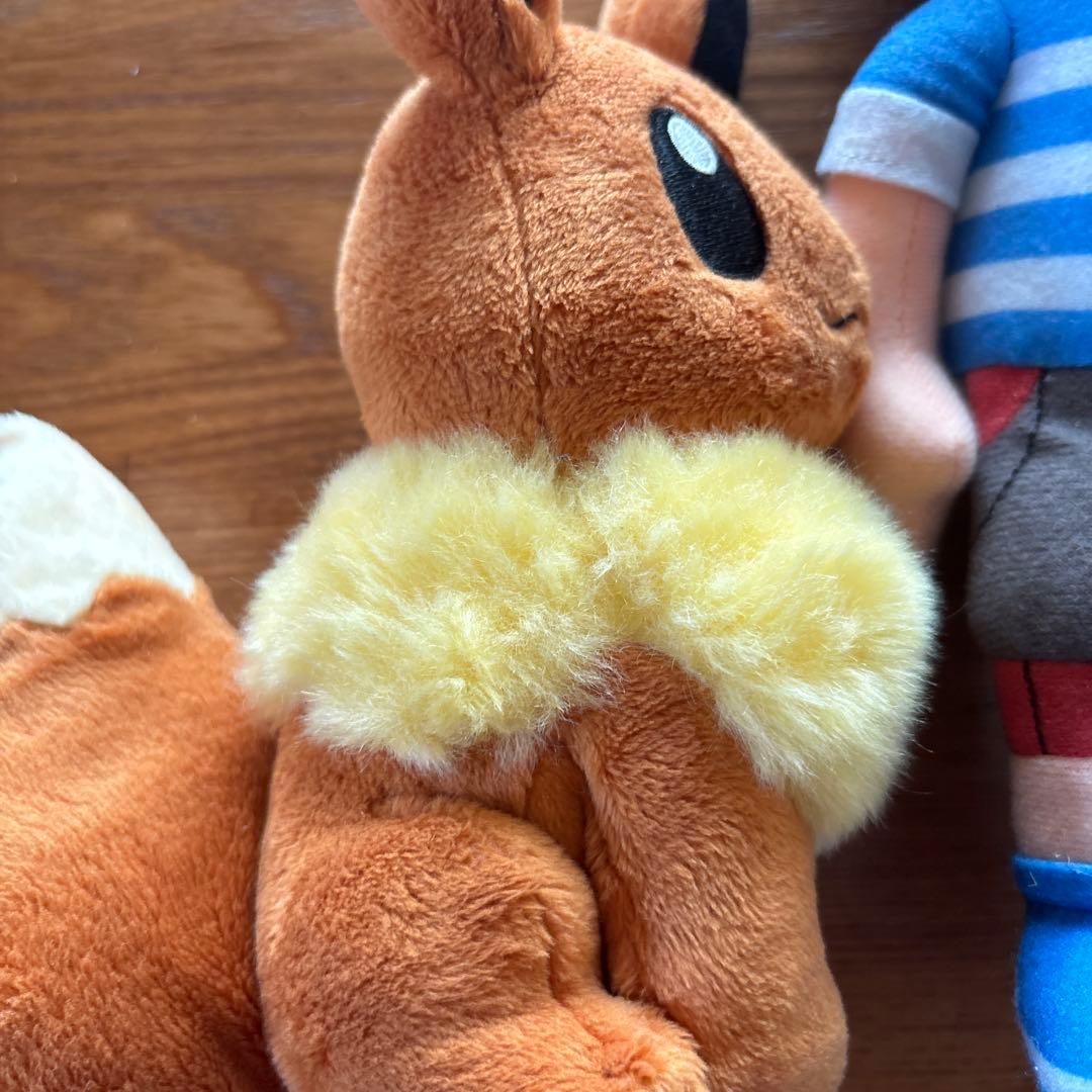 ピカチュウ ⭐︎サトシ⭐︎イーブイ ぬいぐるみセット