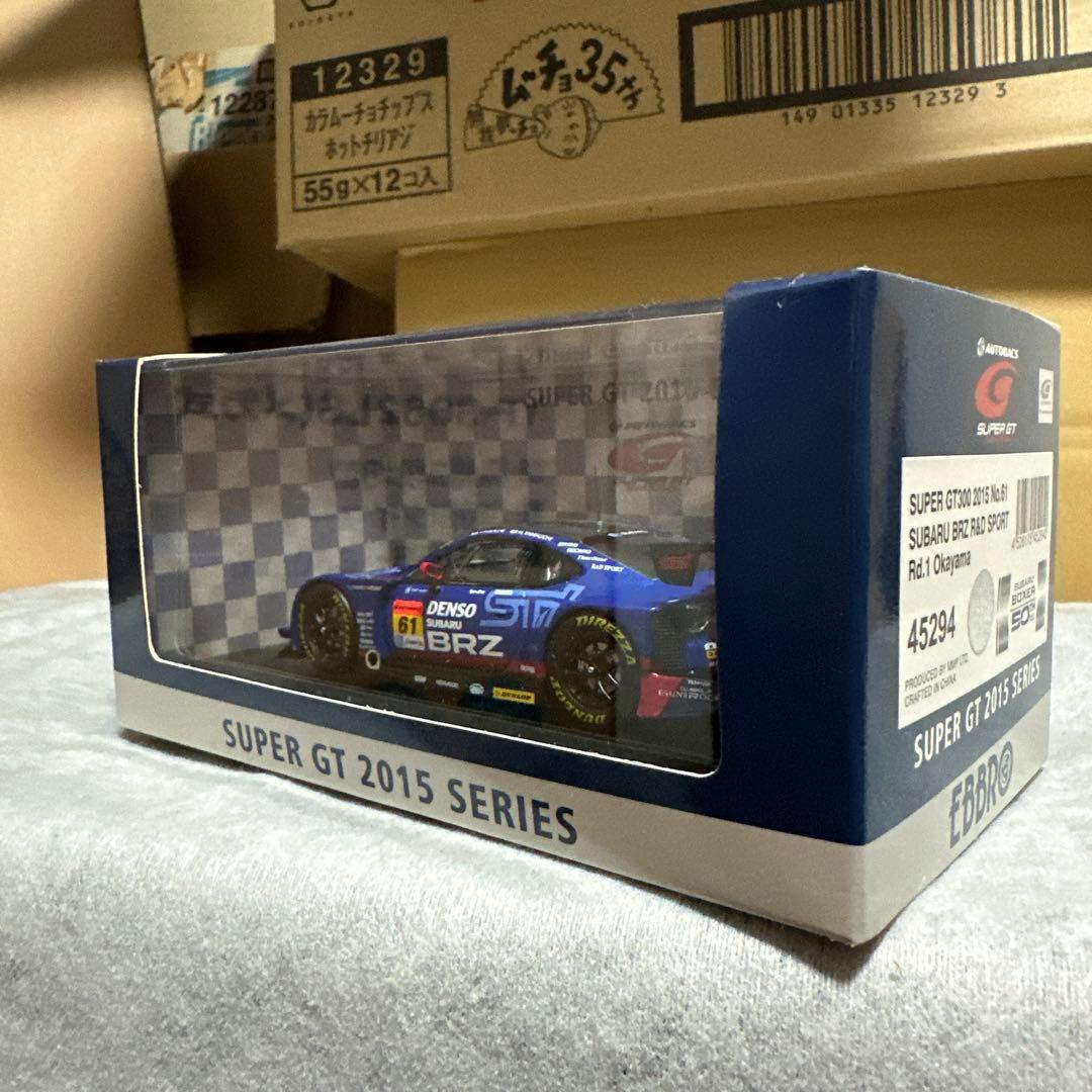 ミニカー SUPERGT GT300 2015 BRZ R&D SPORT No.61