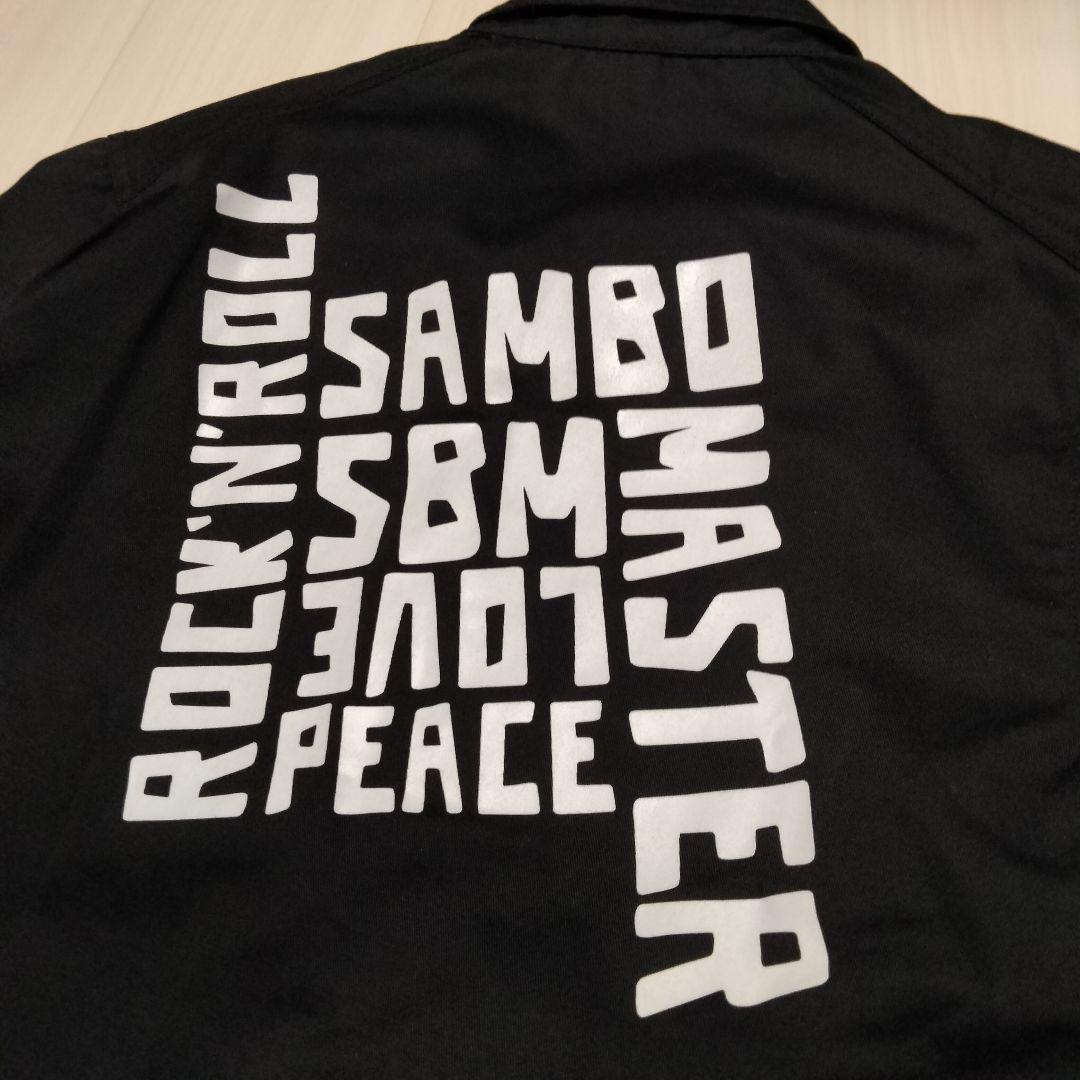 サンボマスター　SQUAREロゴカバーオール コーチジャケット　M