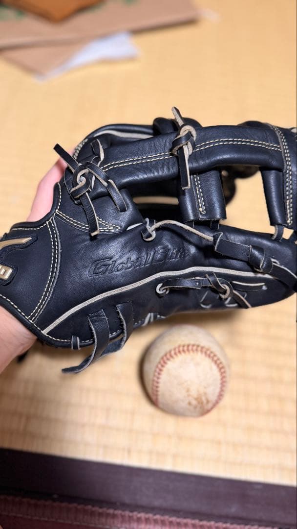 ミズノ グローバルエリート 旧ロゴ 内野手