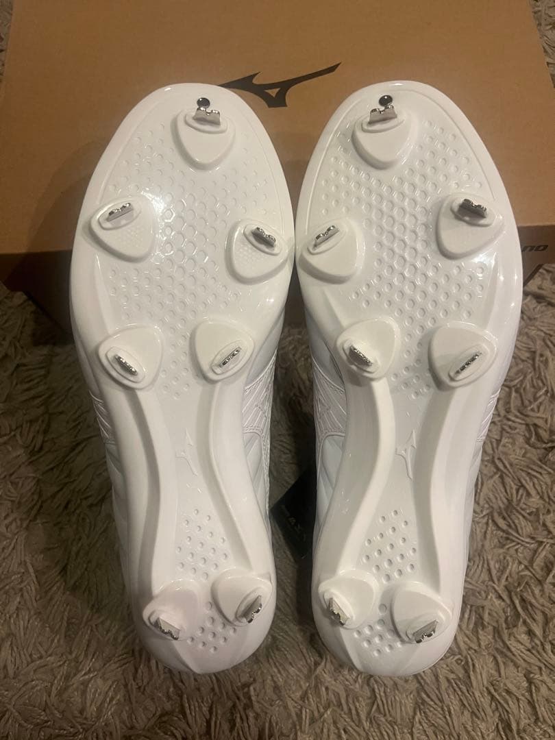 新品未使用Mizuno ライトレボプロ2 27.5cm スパイク白スパイク