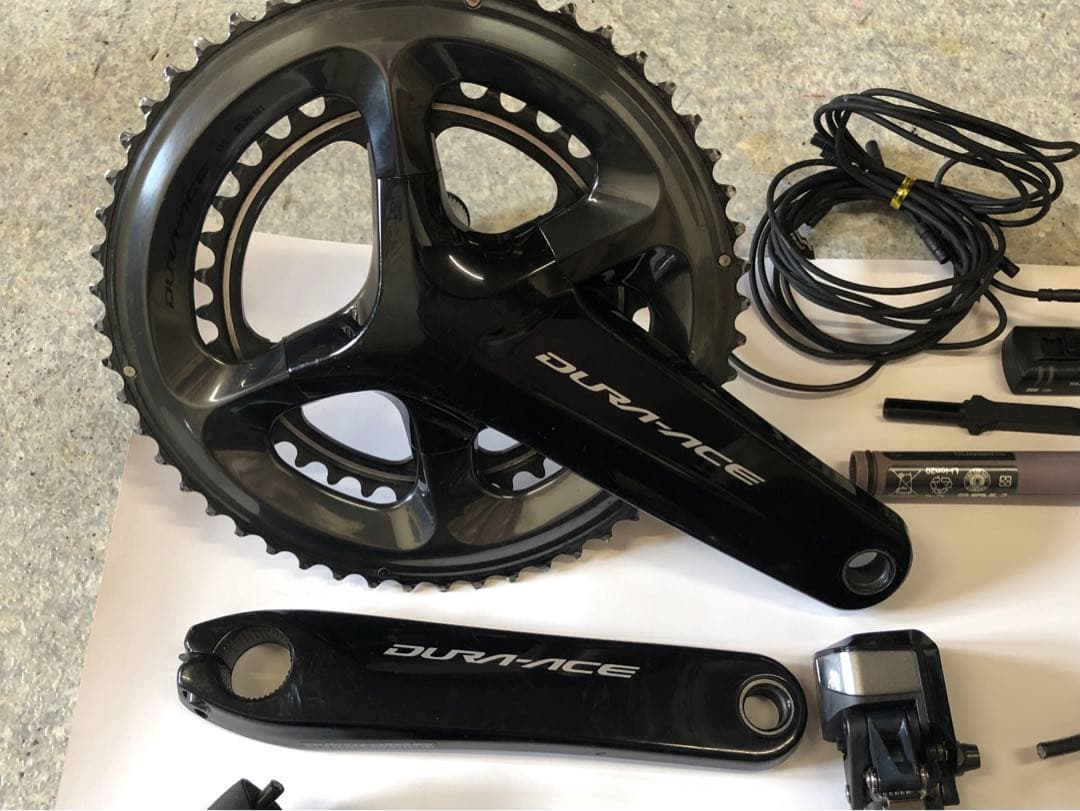 DURA-ACE 電動油圧フルセット 52×36 11-30T 170mm 綺麗