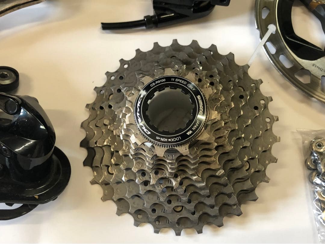 DURA-ACE 電動油圧フルセット 52×36 11-30T 170mm 綺麗