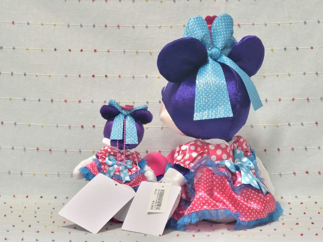 美品❤ パルパルーザ ミニーのファンダーランド ぬいぐるみ ぬいぐるみバッジ