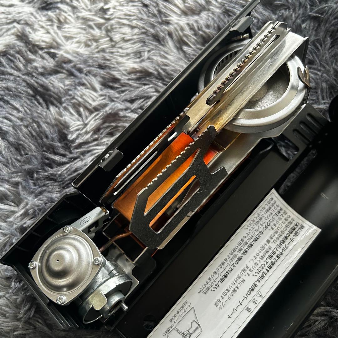 極美品✨peak　&CAMPバーナー　GS-600　ブラック
