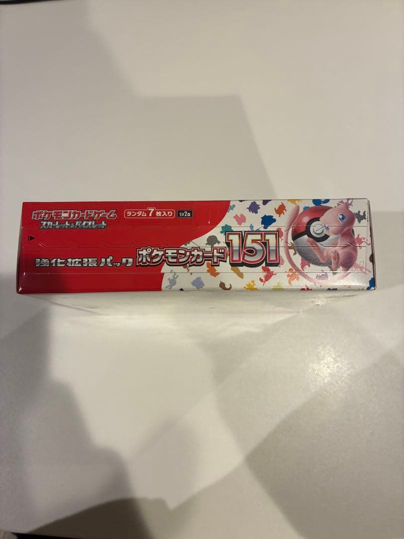 【新品未開封】シュリンク付　ポケモンカード151 1box
