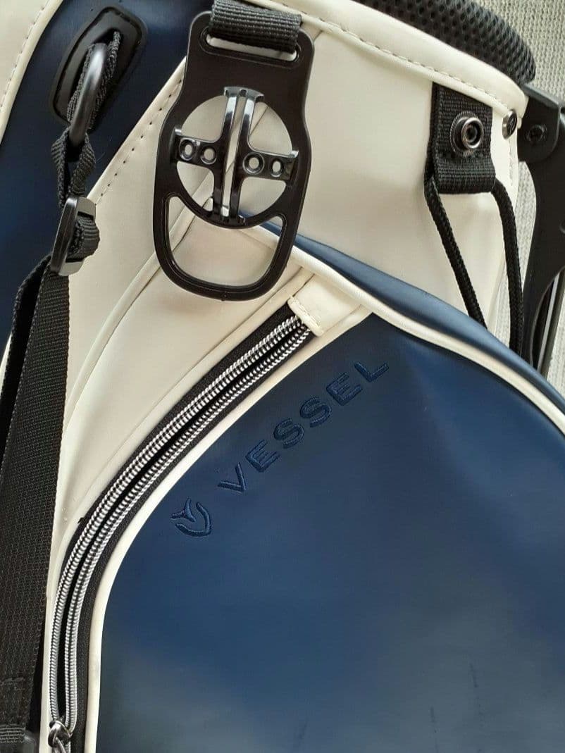 VESSEL プレイヤー スタンド キャディバッグ ダブルストラップ 美品