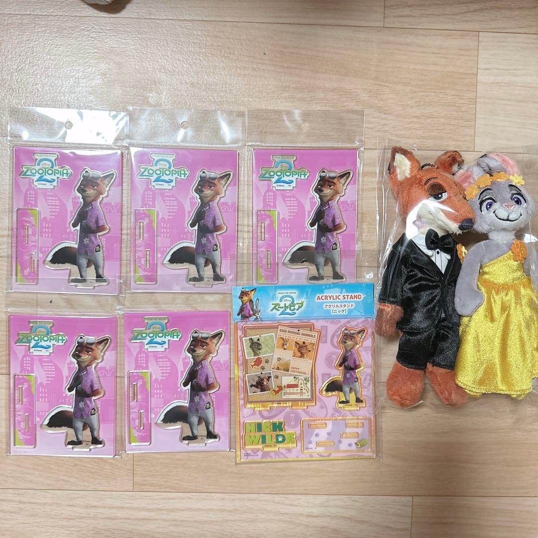 約120点！！大量！！ズートピアグッズ まとめ売り！！ニックワイルド多め！！
