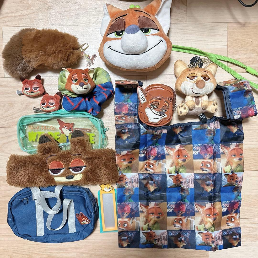 約120点！！大量！！ズートピアグッズ まとめ売り！！ニックワイルド多め！！