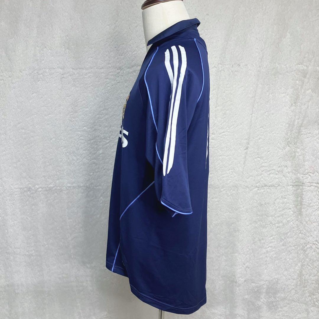 美品 レアルマドリード 05/06 アウェイ グティ14 XL ネイビー