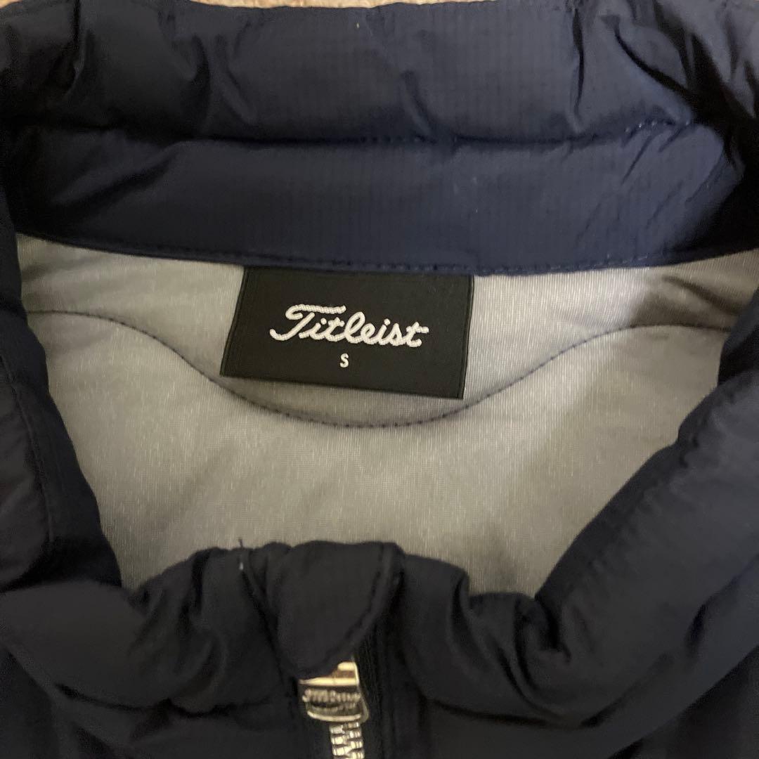 Titleist ネイビー キルティングジャケット S