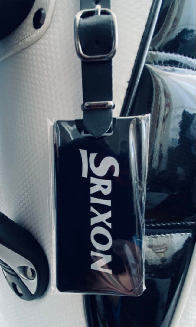 新品・未使用品♪DUNLOP Srixon キャディバッグ ホワイト/レッド