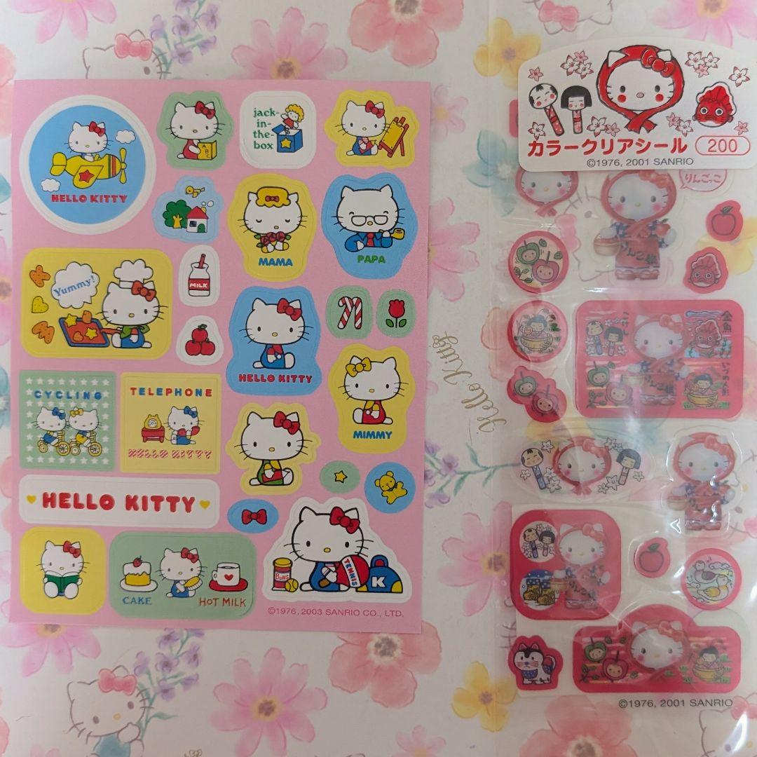 【14シート】ドロップジェリーシール　ハローキティ＆サンリオキャラクター＆シール