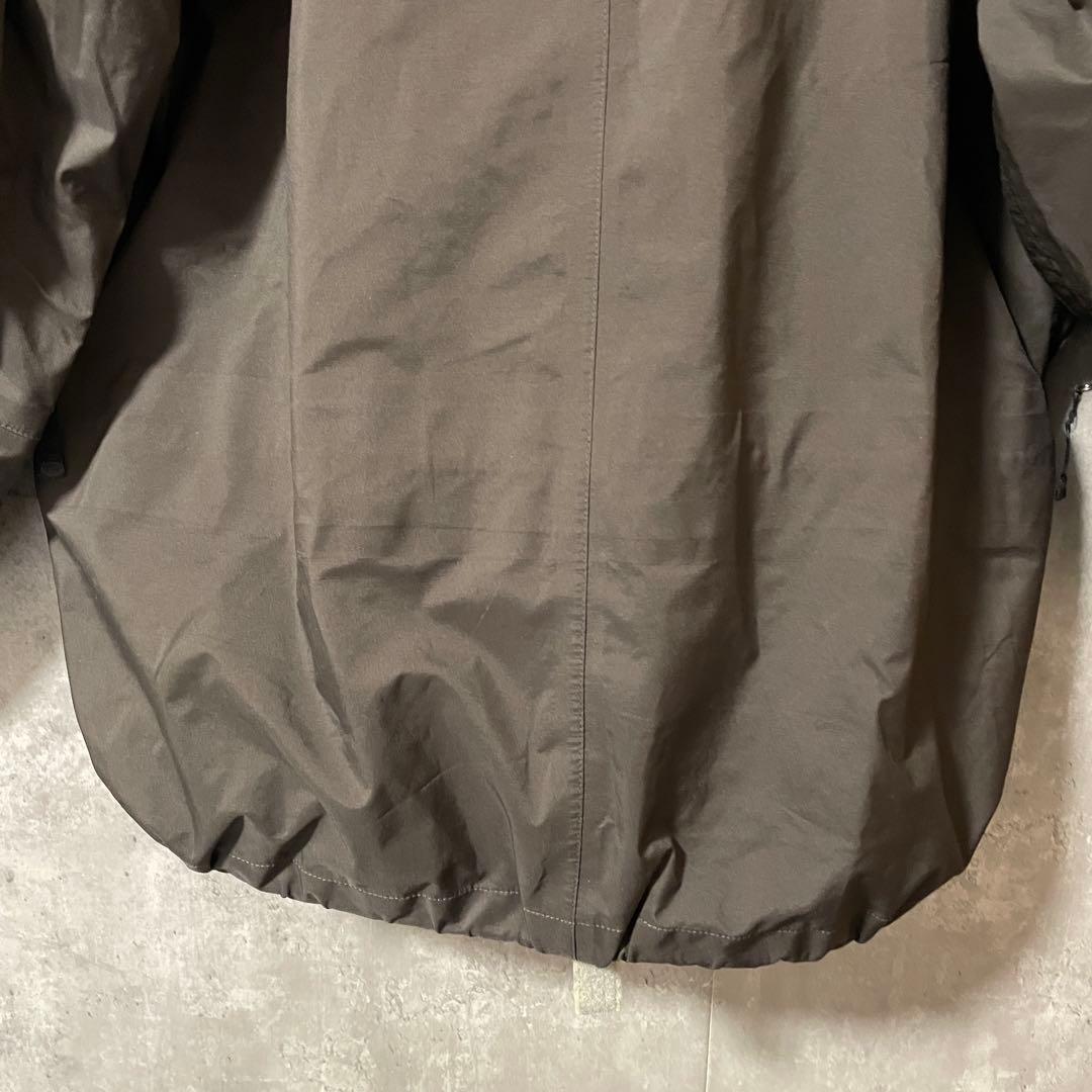Burtonバートンスキーウェアスノーボードジャケットパーカーフード茶色ブラウン