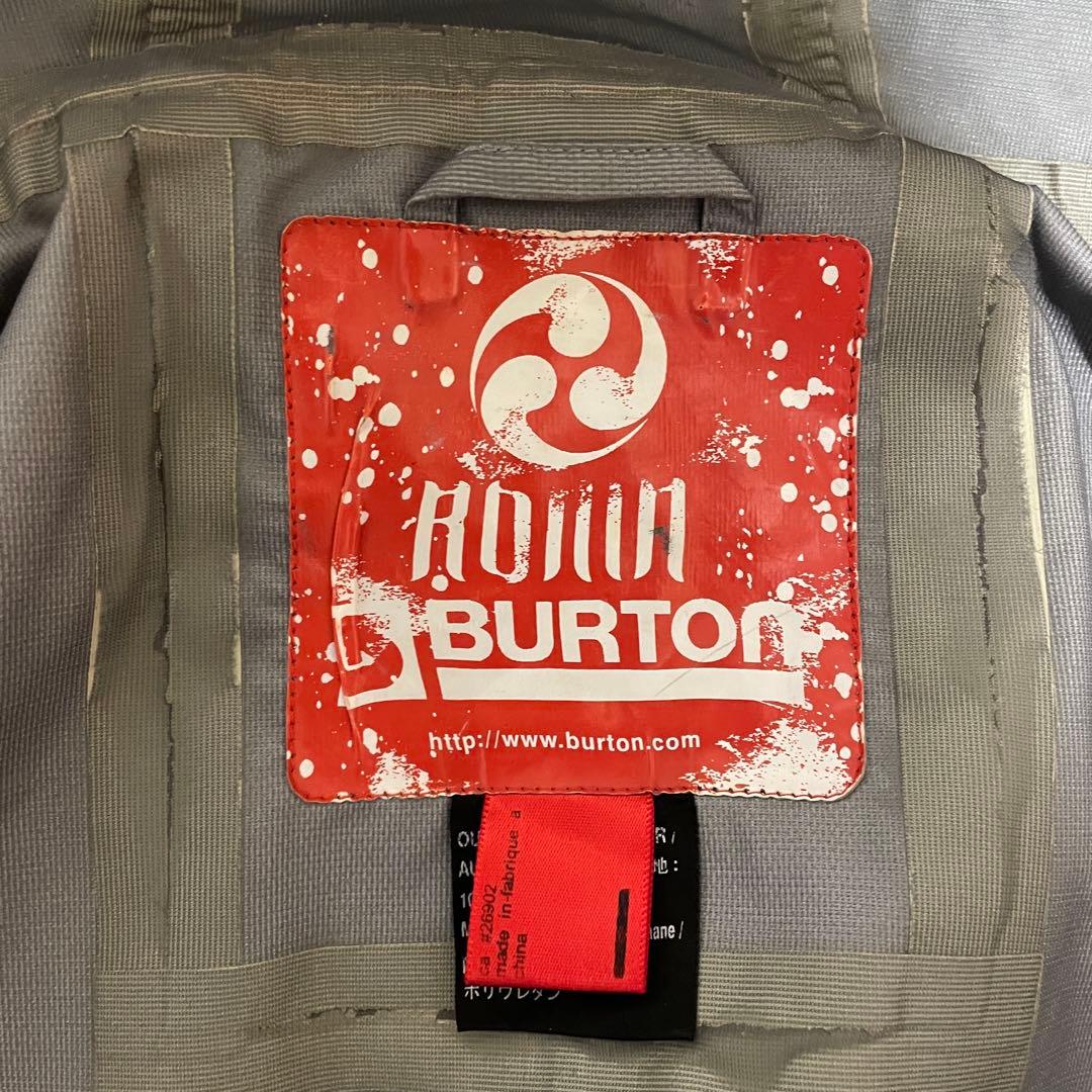 Burtonバートンスキーウェアスノーボードジャケットパーカーフード茶色ブラウン