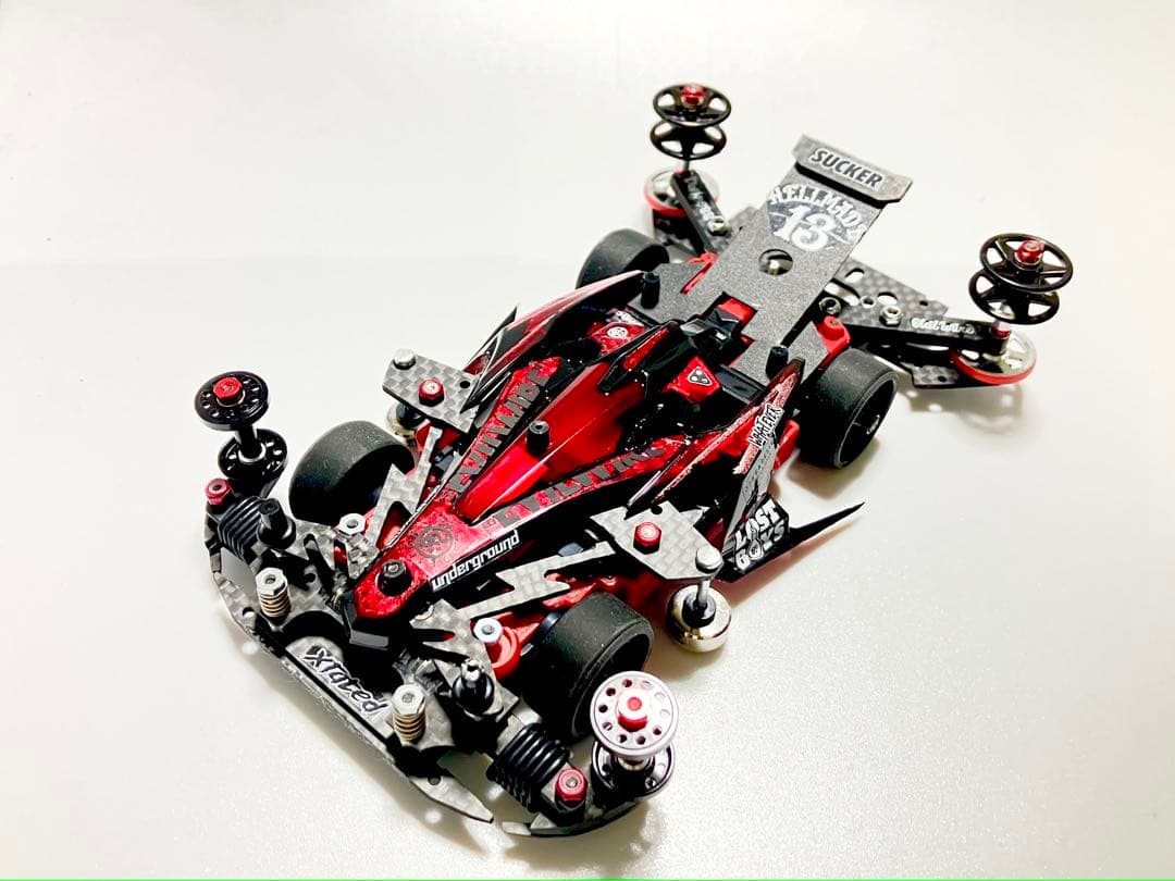 ミニ四駆完成品MSフレキAVANTE MK.Ⅲ AZURE ___TYPE-1