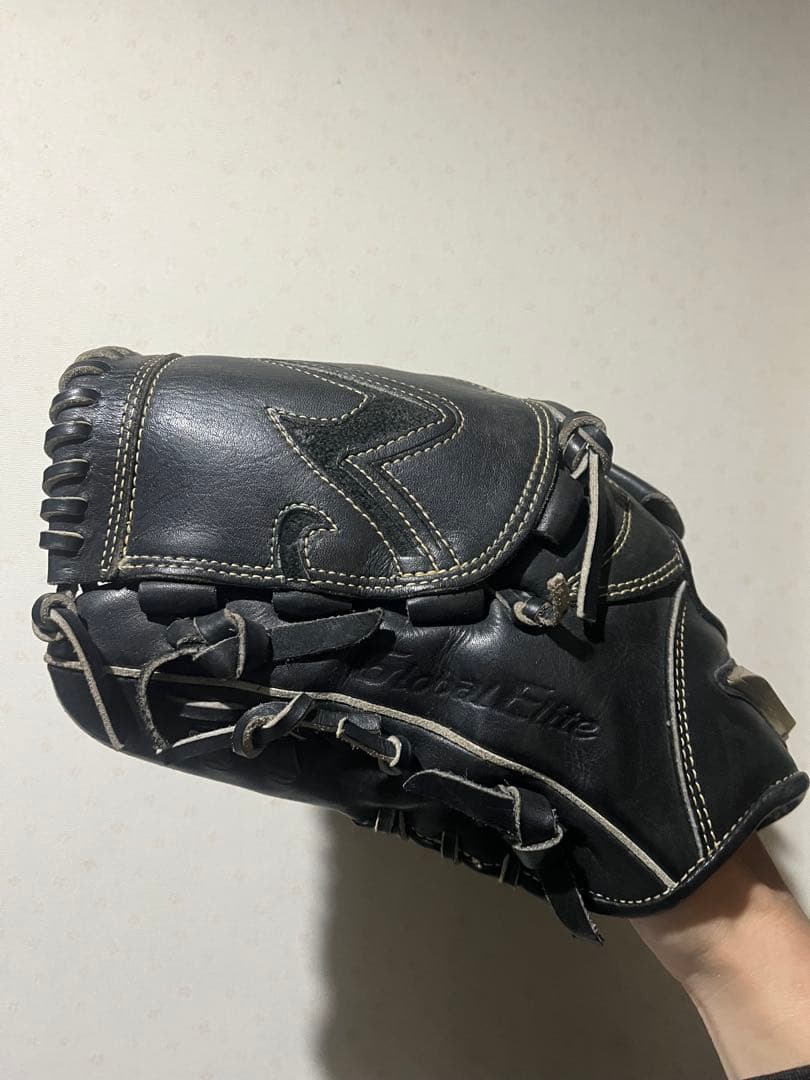 Mizuno Global Elite 軟式グローブ 黒