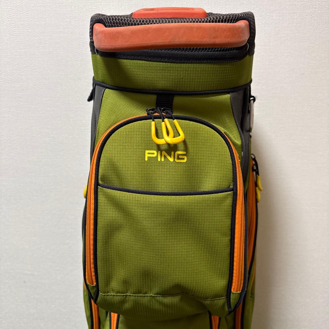 希少 PING Traverse トラバース キャディバッグ 14分割 9型