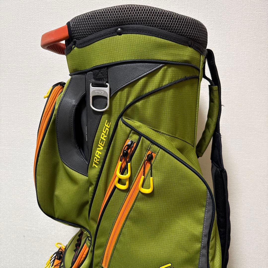 希少 PING Traverse トラバース キャディバッグ 14分割 9型