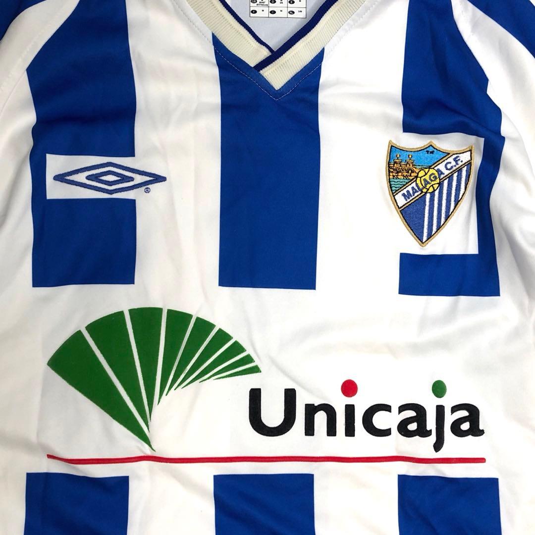 古着 02/03 MALAGA C.F. ユニフォーム M ゲームシャツ