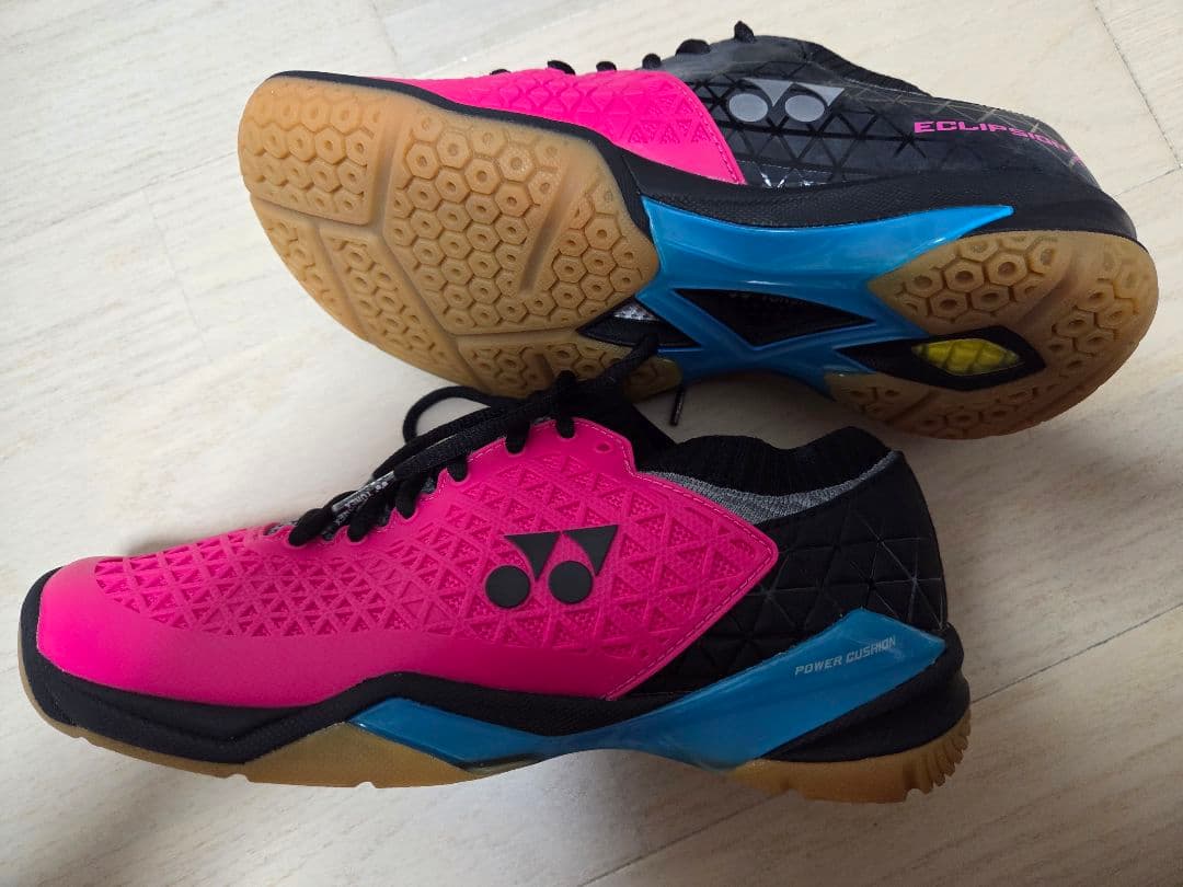 YONEX ECLIPSION Z バドミントンシューズピンク/ブラック25cm