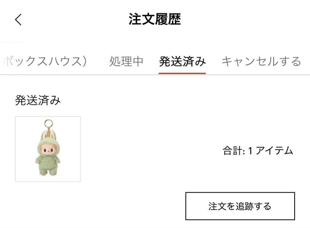 正規品　新品未開封　ラブブ　マカロン　GreenGrape SesameBean