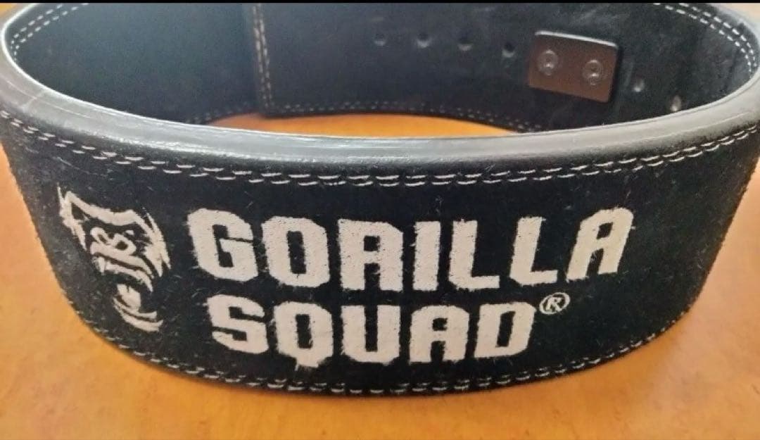 GORILLA SQUAD　トレーニングベルト　レバーアクションナロータイプМ