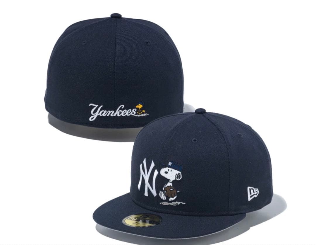 59FIFTY PEANUTS ニューヨーク・ヤンキース ネイビー 71/4