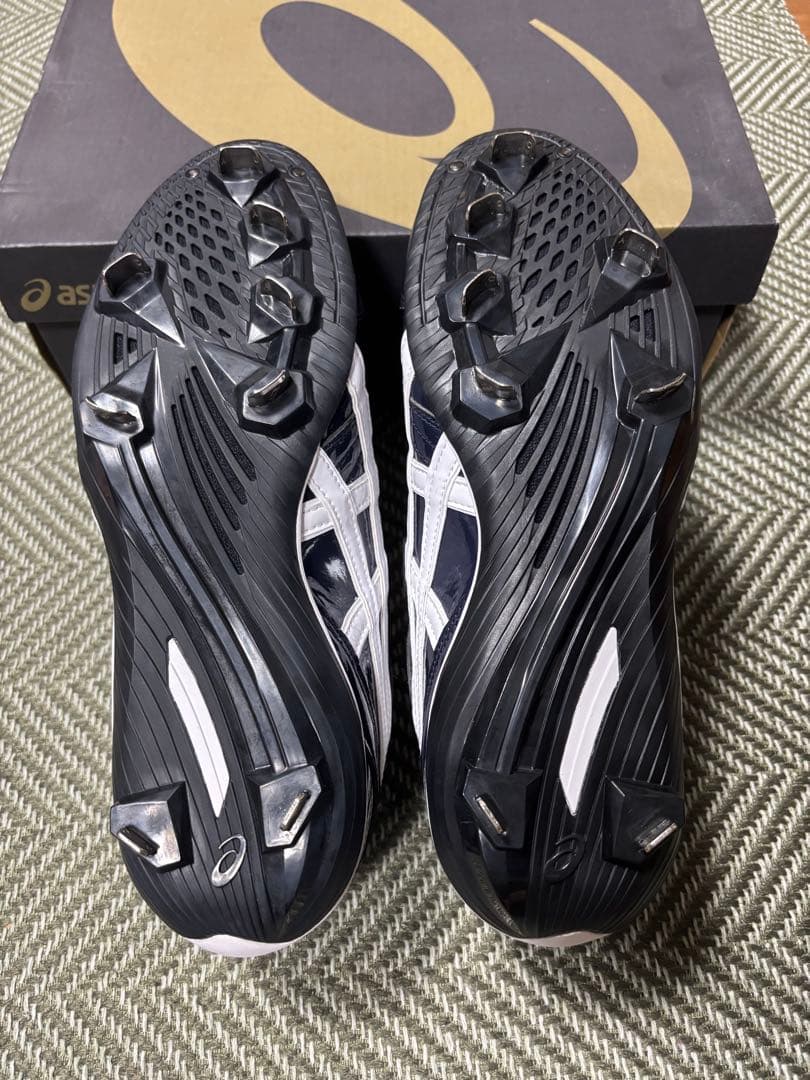 ASICS KYORITSU スパイク ネイビー/ホワイト