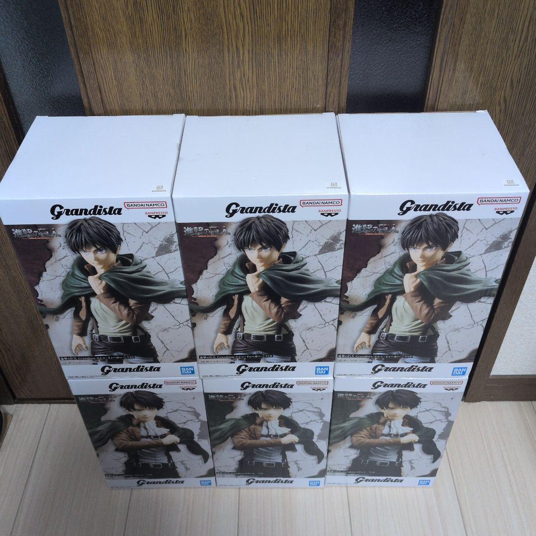 進撃の巨人 Grandista エレン リヴァイ 　フィギュア グランディスタ