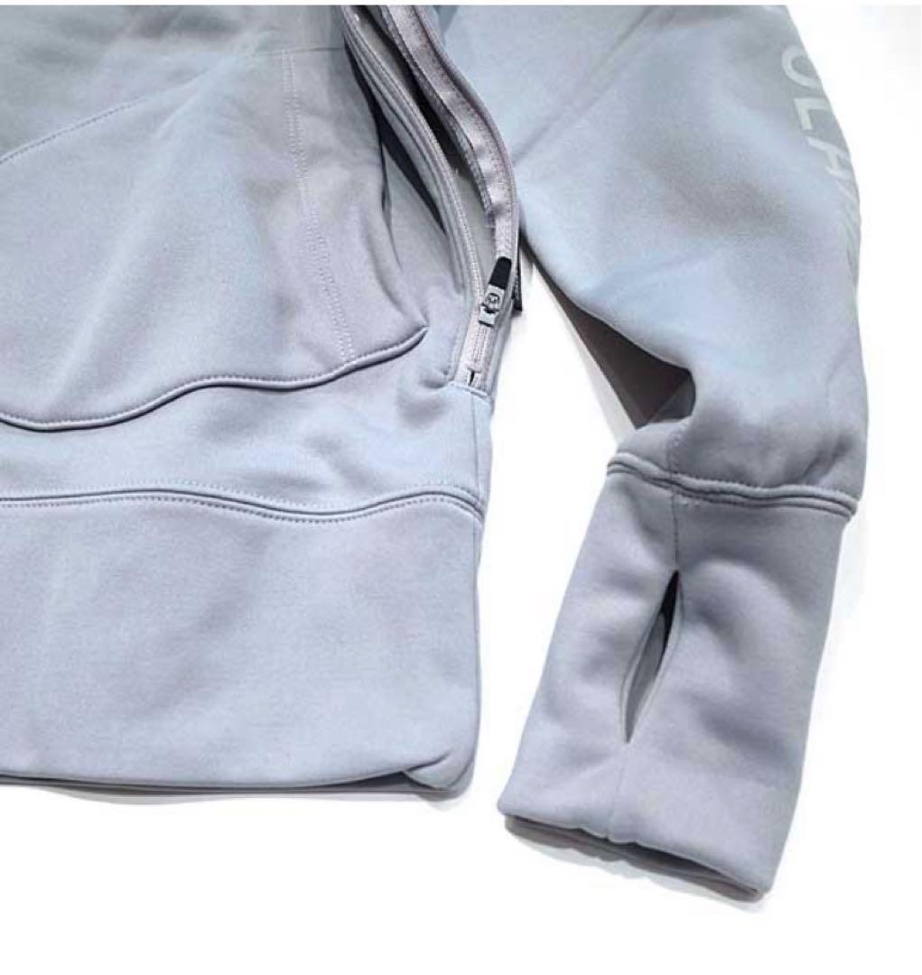 新品、タグ付き　MMA POLARTEC フルジップフードジャケット グレー M