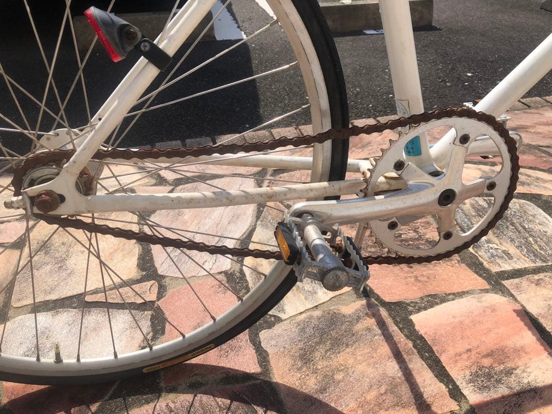 tobiybike クロスバイク ホワイト
