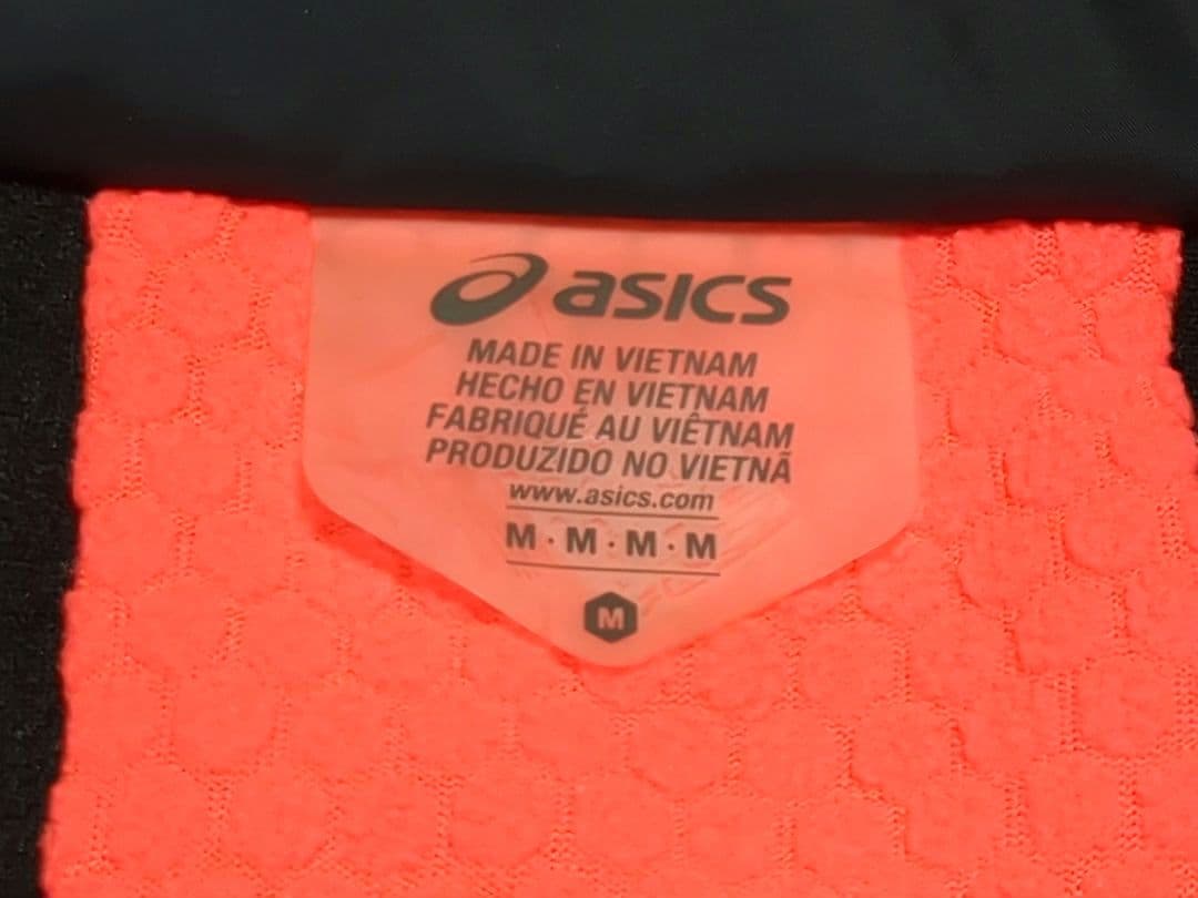 【美品】 asics LIMO ウォーマー ウィンドブレーカー 上下セットアップ