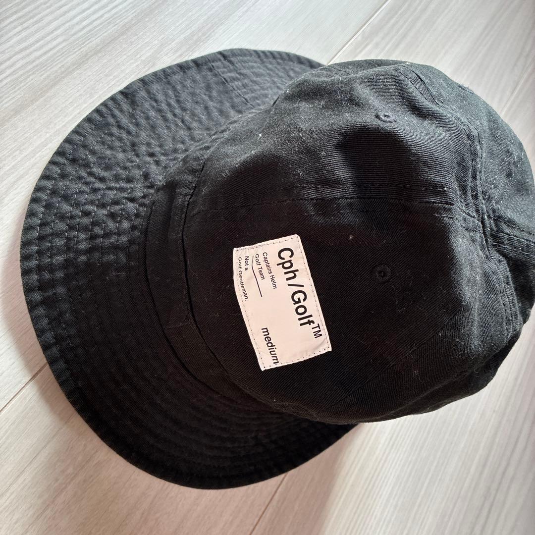 Cph/Golf 黒 バケットハット Mサイズ