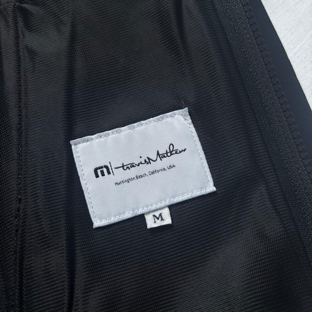 travis mathew ナイロン ブラック アウター ゴルフウェア