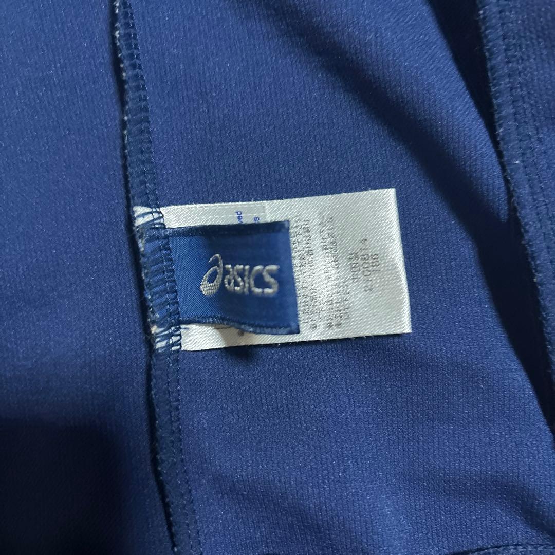 asics ジャケット パンツ セット ネイビー