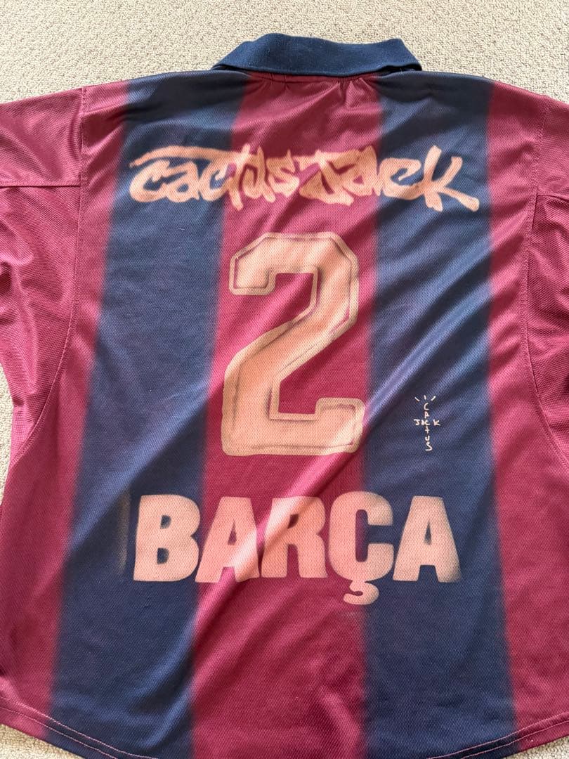 Cactus Jack × Nike × FC Barcelona ユニフォーム