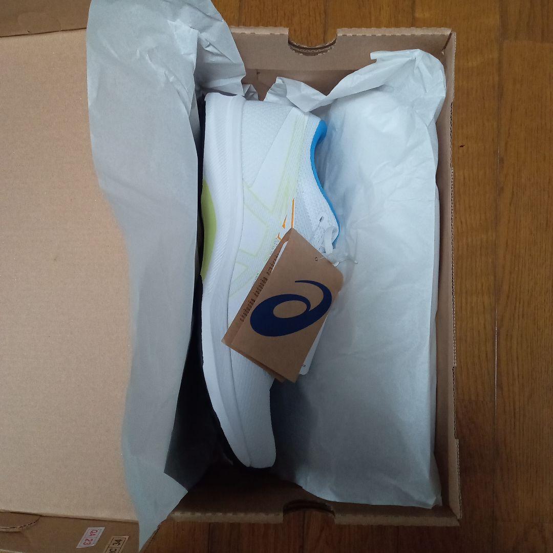 アシックス (asics) ライトレーサー 6 White/Amber 27.0