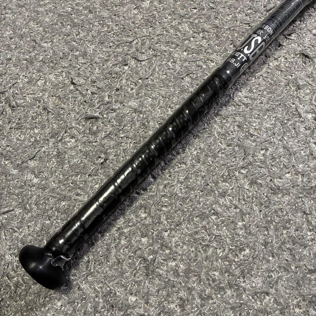 【未開封】ZETT モンスター ブラックキャノン 一般の 軟式 バット 84cm