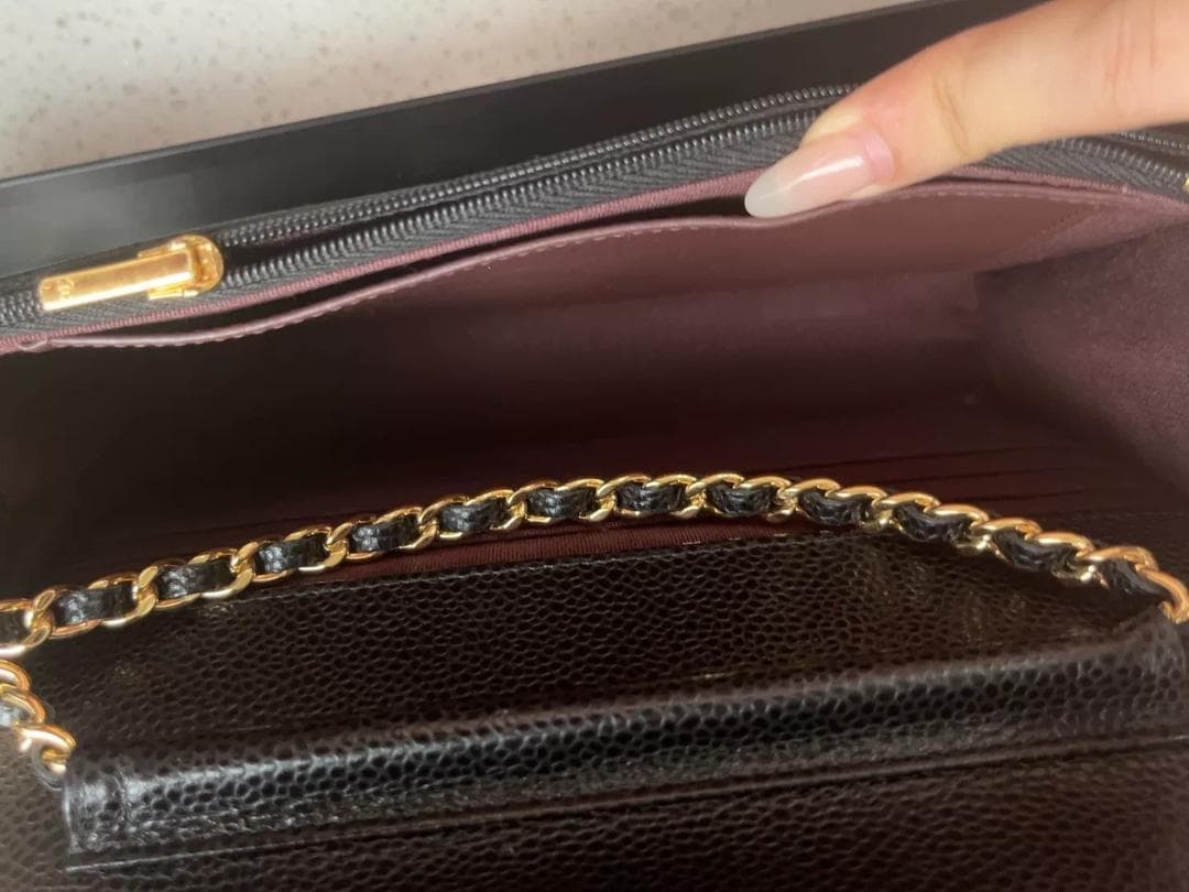 CHANEL チェーンウォレットゴールド金具*-*~