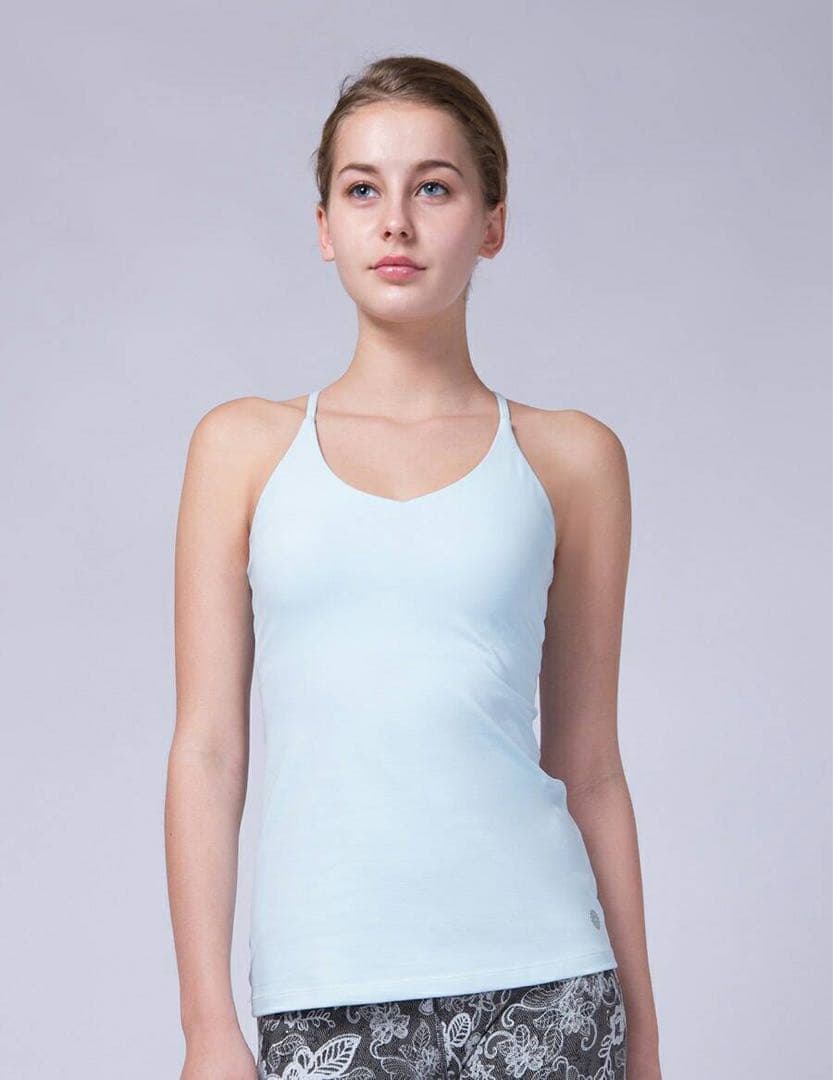 easyoga イージーヨガ　glamMe strappy tank ルルレモン