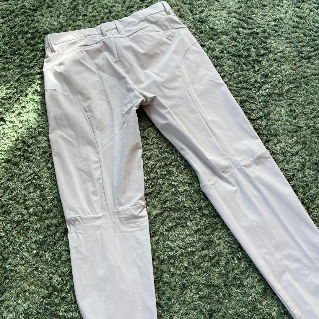 DESCENTE GOLFスリムフィット パンツ ライトグレー新品未使