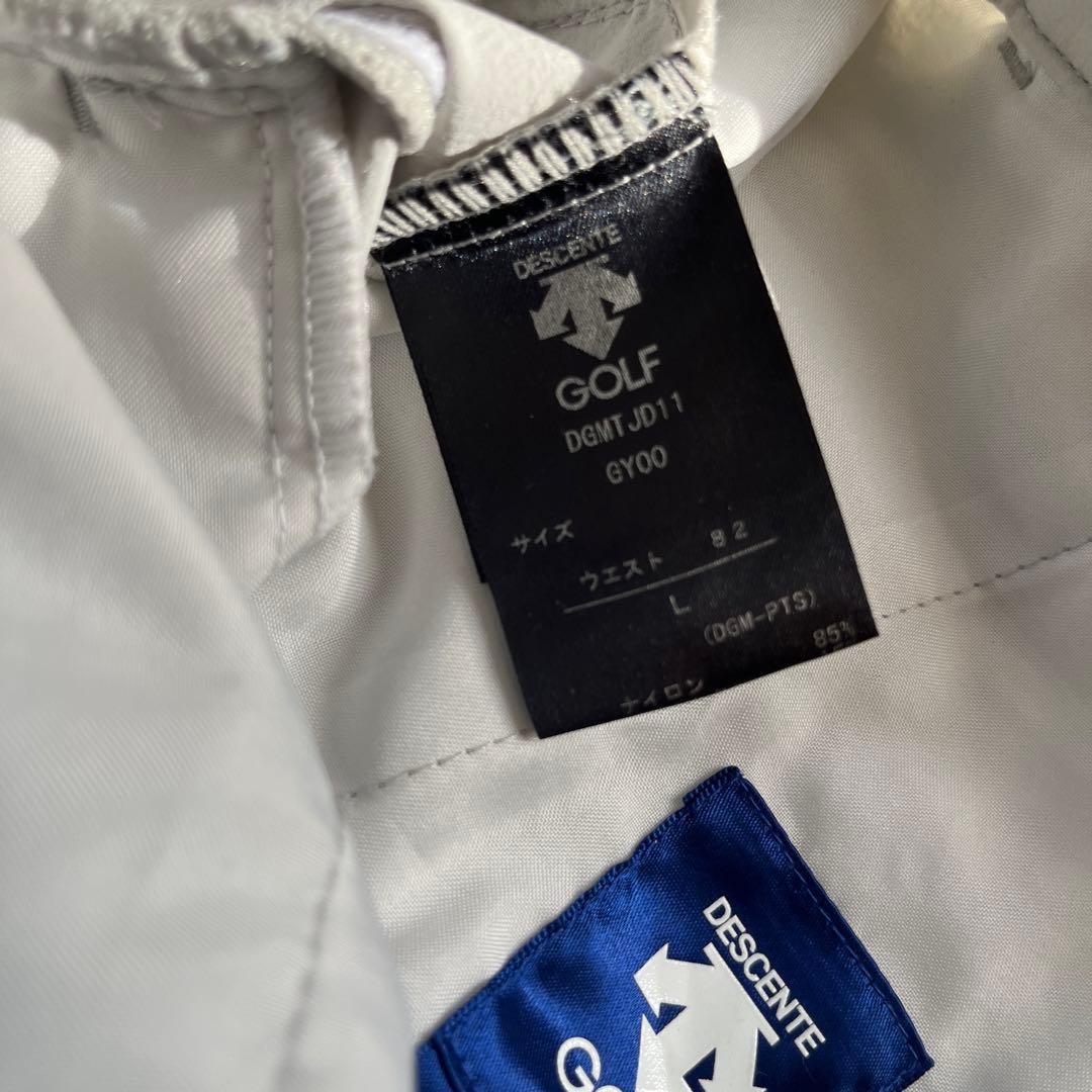 DESCENTE GOLFスリムフィット パンツ ライトグレー新品未使