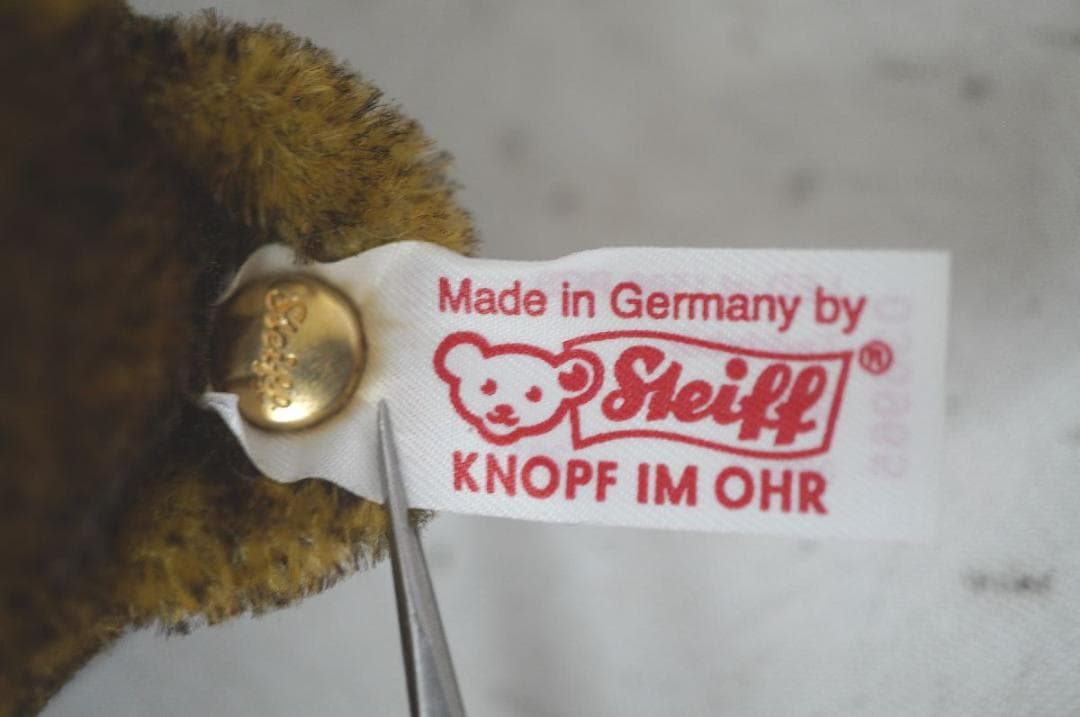 【M02-18】 Steiff シュタイフ ダンテ テディベア ぬいぐるみ