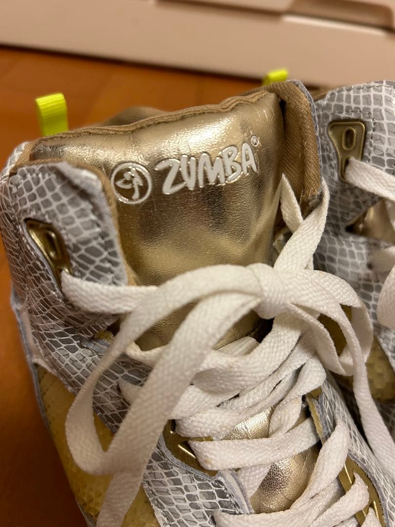 ZUMBAシューズ　パイソン柄