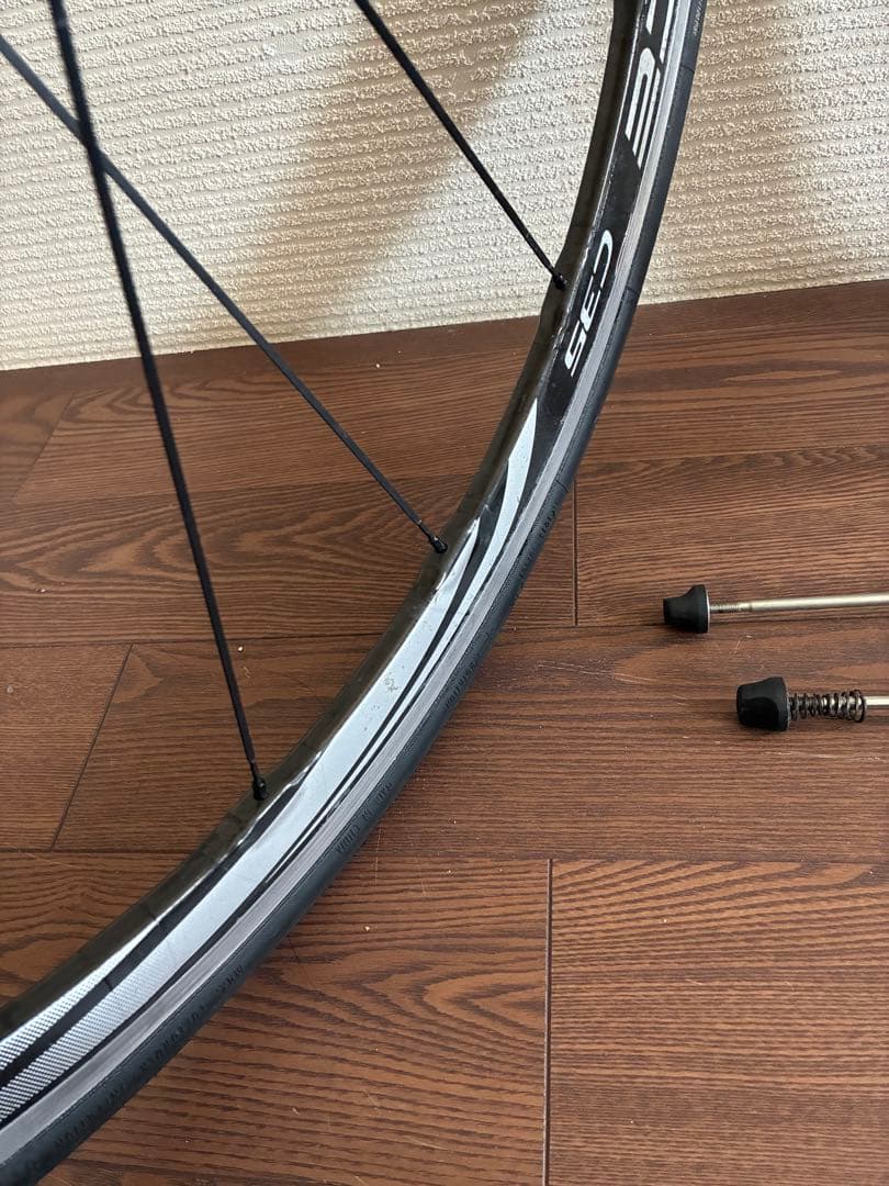 DURA ACE WH-9000 C35 前後セット　カーボンホイール　ワケ有り