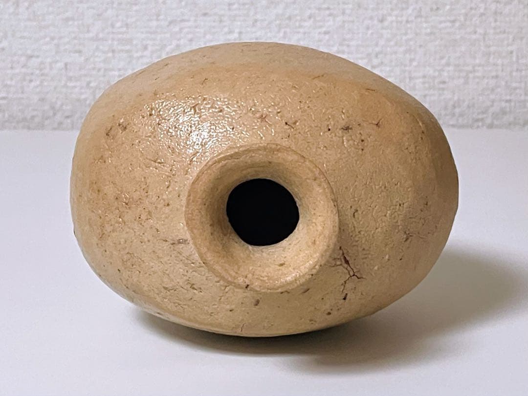 丸田宗彦 奥高麗扁壺徳利 唐津焼 酒器 共箱 新品未使用