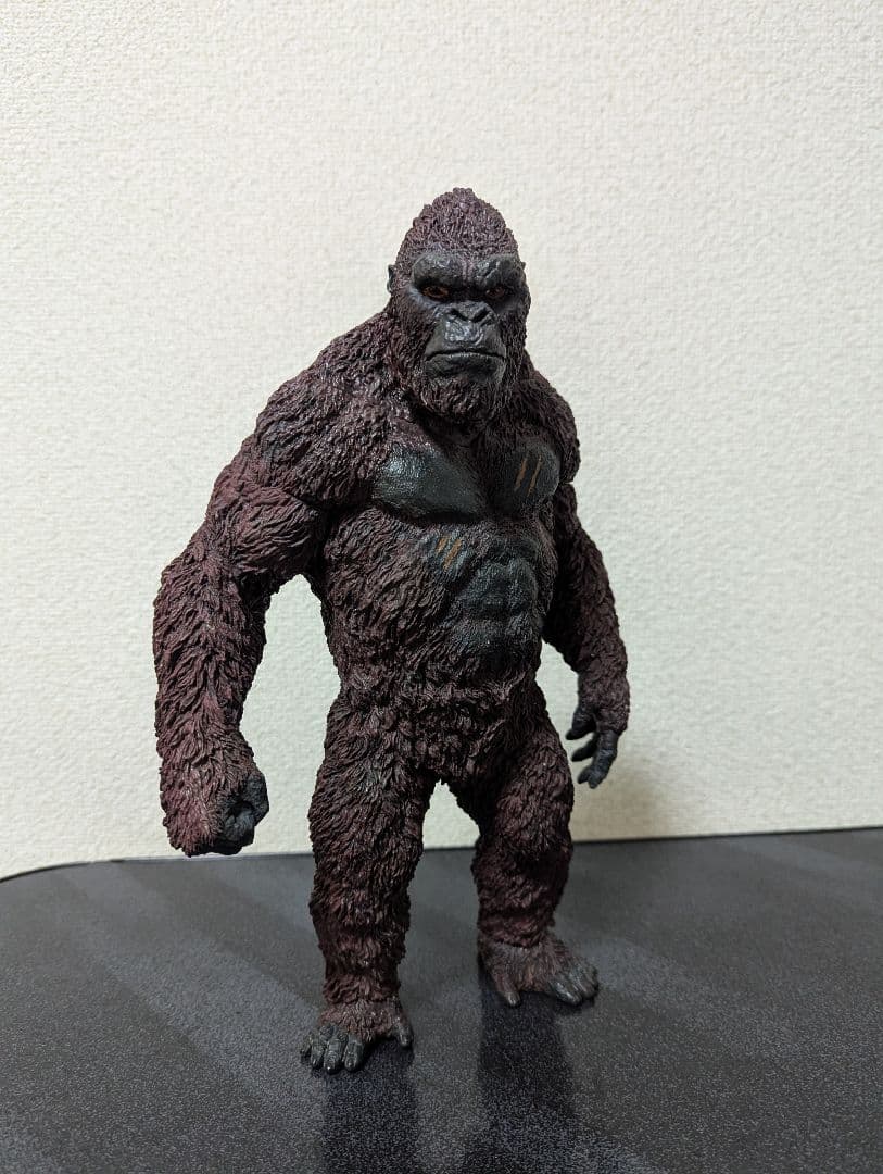 スターエーストイズ　キングコング髑髏島の巨人　ソフビキットの完成品