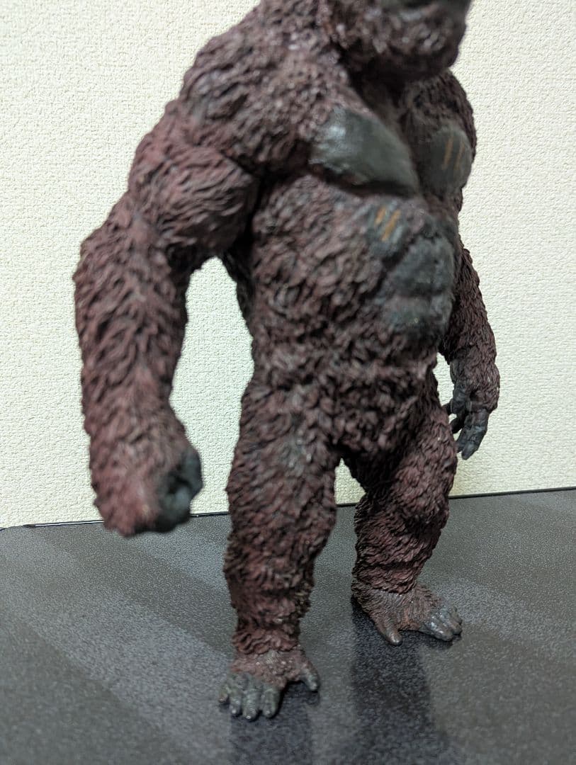 スターエーストイズ　キングコング髑髏島の巨人　ソフビキットの完成品